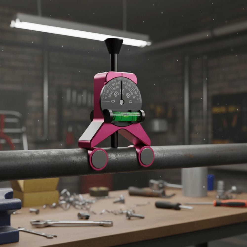 Magnetische Verbindungsrohr-Zentrierbohrer Hochgenauer Rohrmarkierer Rohrzentrumsfinder Rohrzentrierung