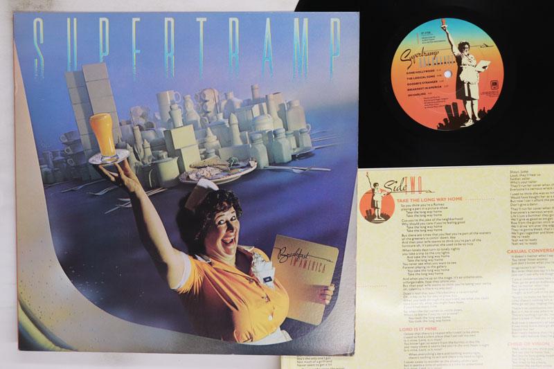 Виниловая пластинка SUPERTRAMP Breakfast In America SP3708 AM 1979 США Рок Б/у