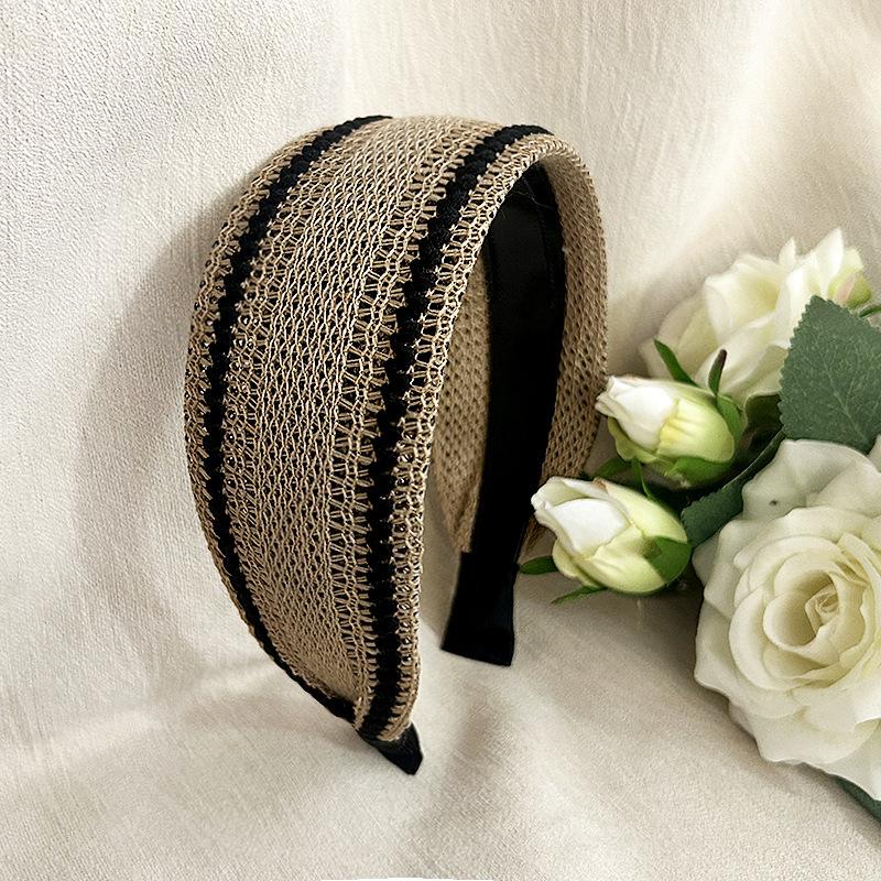

Осенне-зимняя женская модная повязка на голову, противоскользящая повязка для волос с зубчиками, аксессуары для волос, стильный и эластичный головной убор
