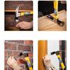 Magnetic Head Claw Hammer With Antislip Shock Absorbing Handle For Nail Driving Demolitions And Woodworking Projects