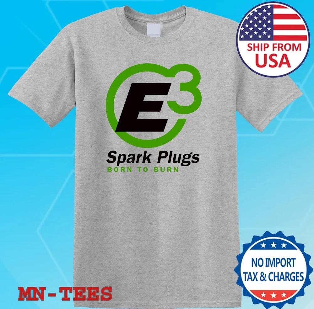 E3 Spark Plugs Grey Size S-5XL 2XL