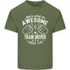 An Awesome Train Driver Looks Like Unisexs Light Cotton TShirt