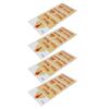4PCS Warning Signs Wall Sticker Caution Warning Decals DIY Kitchen Shop Window Decor