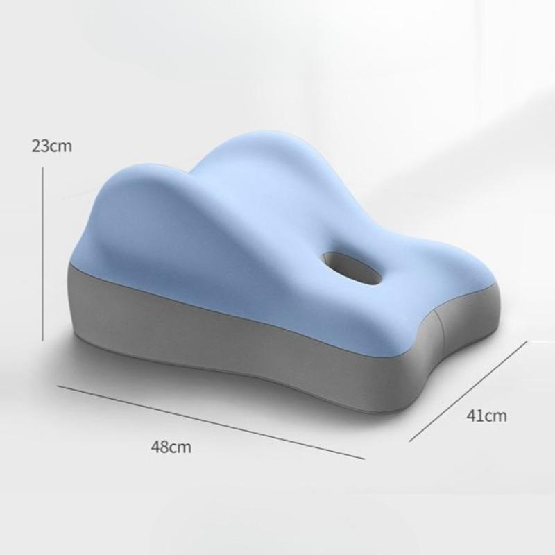 Multi-Functional Ergonomic Bed Pillow Bedroom Furniture Memory Foam Waist Cushion Cushion Tummy Pillow Wedge-shaped Pillow синий