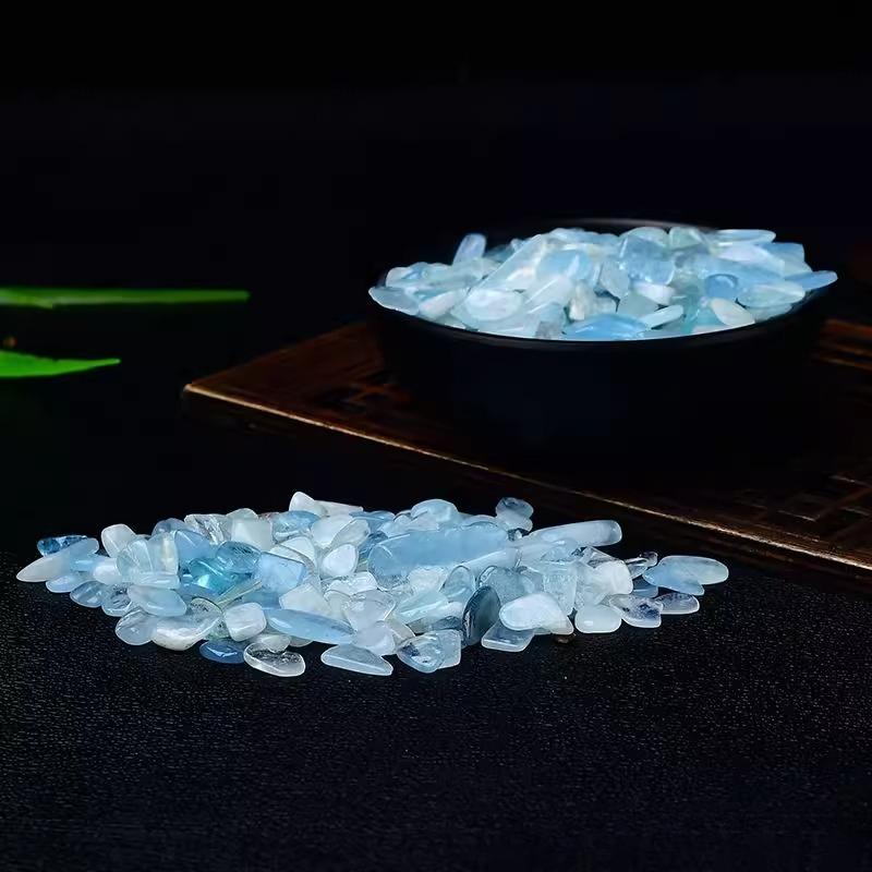 Natural Sea Blue Treasure Stone, Aromatherapy Stone, Fragrance Expansion Stone, Fish Tank and Flower Pot Decoration Stone, Demagnetization Stone