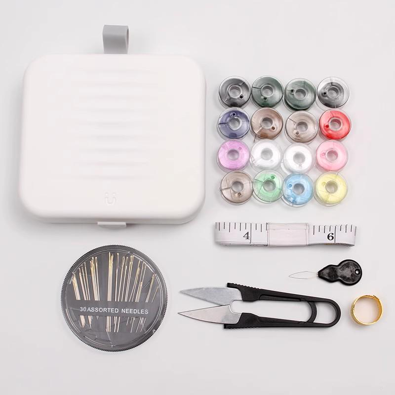 High-Quality Portable Sewing Kit: Needle and Thread Box for Home, Dorm, or Wedding Sewing Needs.