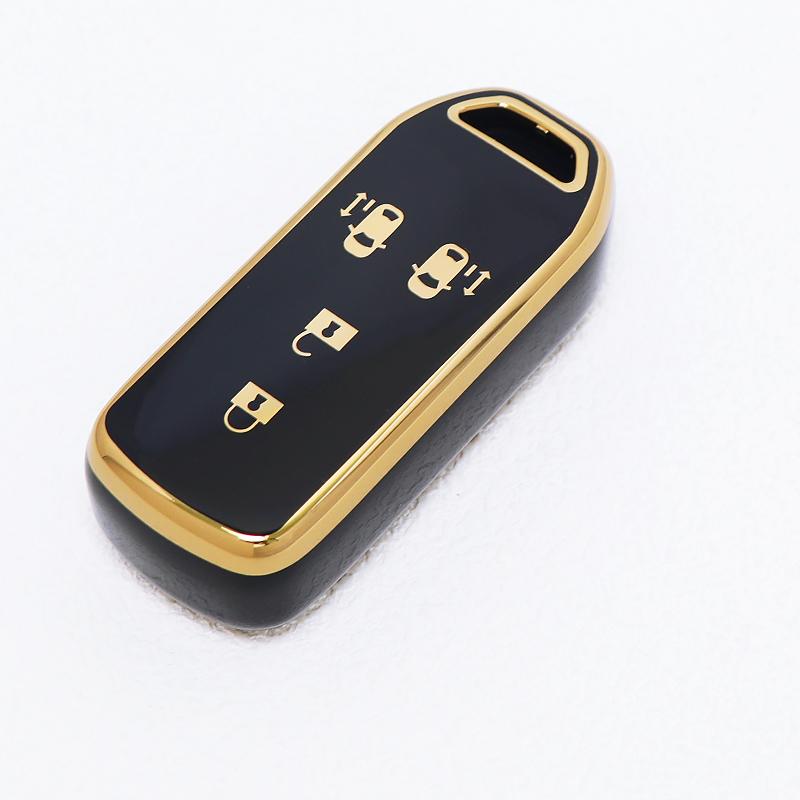 2/4 Buttons for Honda N-One N Wagon N-BOX JF1 JF2 Custom JF3 JF4 N-BOX+Plus TPU Car Key Case Cover Shell Fob Keychain Bag