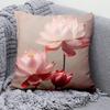 Car Living Room Sofa Cushion Cover Luxury Home Decoration Pillow Cover Chinese Style Lotus Koi Pattern
