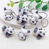 3D Resin Panda Pendant Keychain for DIY Jewelry