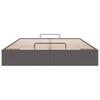Ottoman Bed without Mattress Grey 140x200 cm Faux Leather