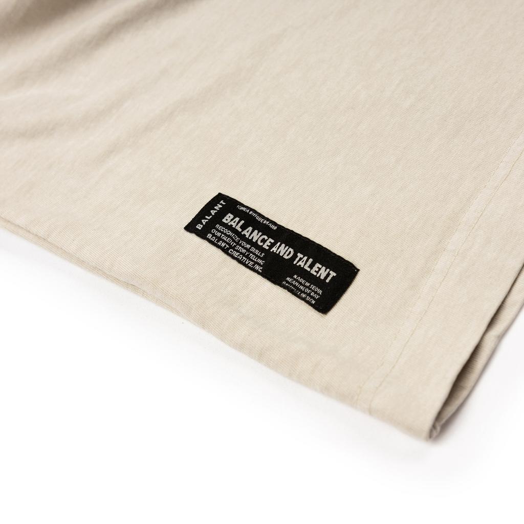 BALANT Pigment Weight-In-On Issue T-Shirt - Beige