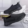 Fashion New Mens Leather Loafers Non Slip Walking Flats Breathable Outdoor Slip on Casual Shoes for Male Work Office Sneakers