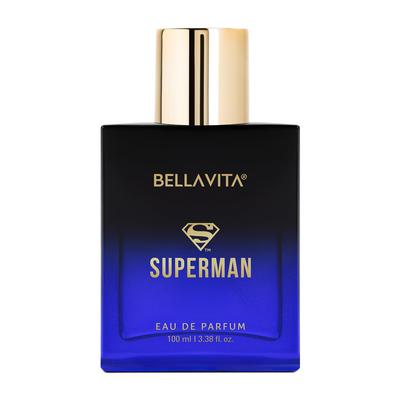 SUPERMAN | Langanhaltendes EDP 100ml Parfüm für Männer | Bergamotte, Jasmin und Moschus | Premium-Duft für Männer