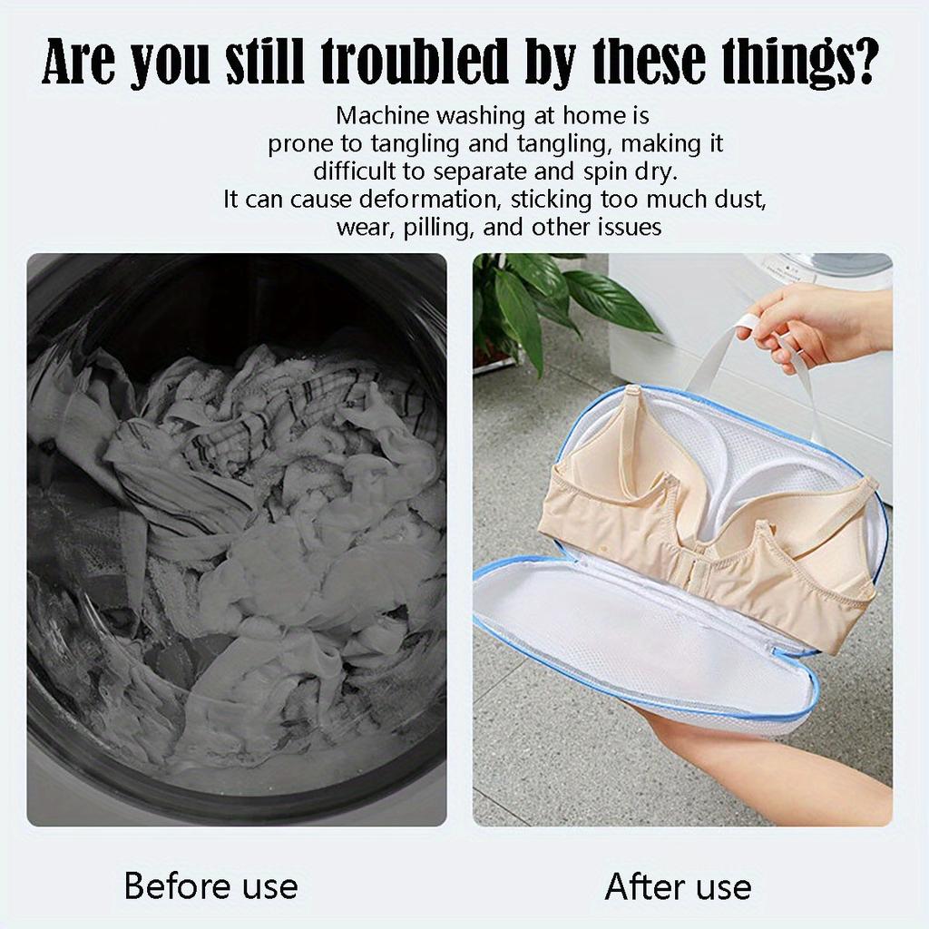 Anti-deformation Bra Mesh Bag Machine-wash Special Polyester Bra Mesh Bags Laundry Brassiere Bag Cleaning Underwear Sports Bra