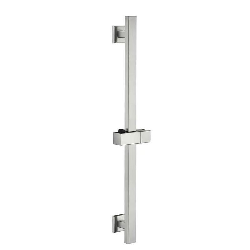 

Adjustable 304 Stainless Steel Shower Rod with Anti-Slip Storage Rack and Shower Head Holder.