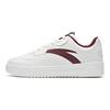 Anta Classic Simple Versatile Shock Absorbing Wear Resistant Low Top Sneakers Men Sneakers White Red 912538003Q-1