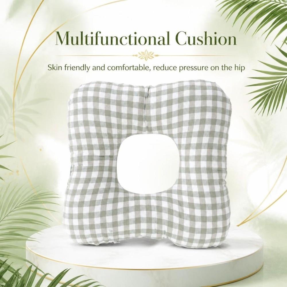 Practical Soft Pressure Relief Cushion Breathable Reusable Bed Sore Cushion Square Washable Anti-Decubitus Pad Multipurpose