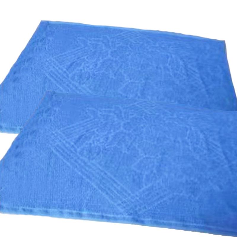 

Полотенце для подушки из чистого хлопка для студентов, полотенце для военной подготовки в общежитии колледжа, синее 120 г 46 * 76 46*76