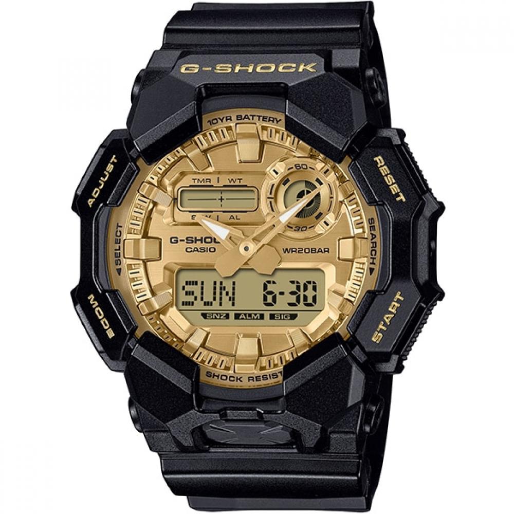 

Casio G Shock Black And Gold Ga 010GGb 1a9jf