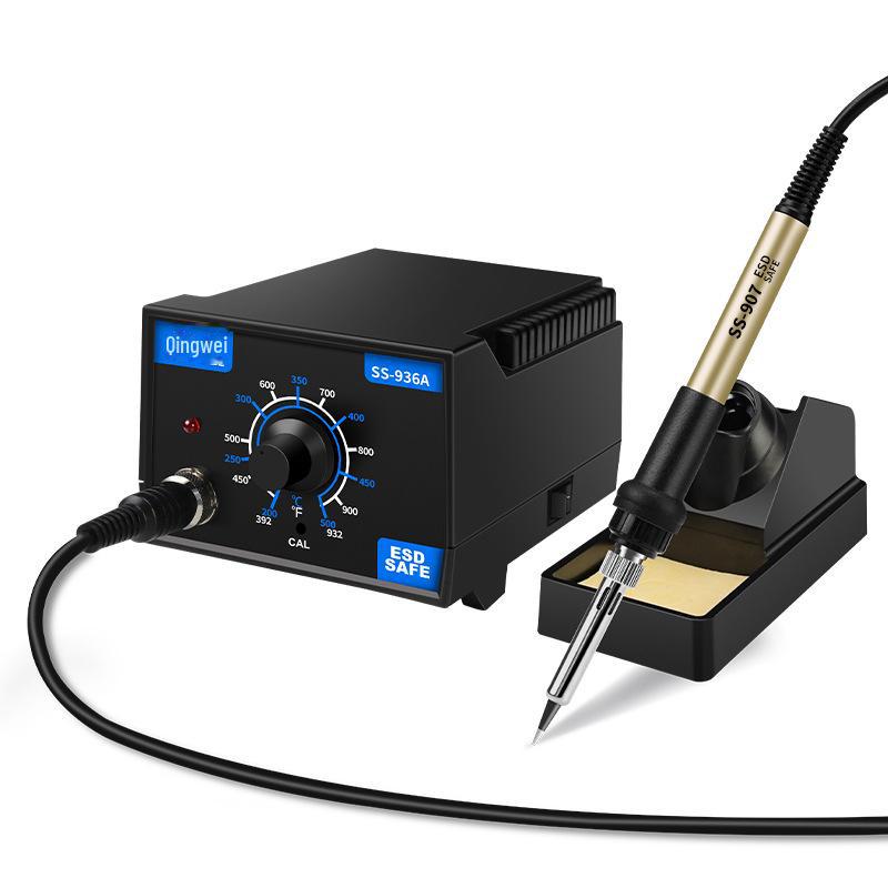 Adjustable Temperature Electric Soldering Iron Set for Electronics Repair