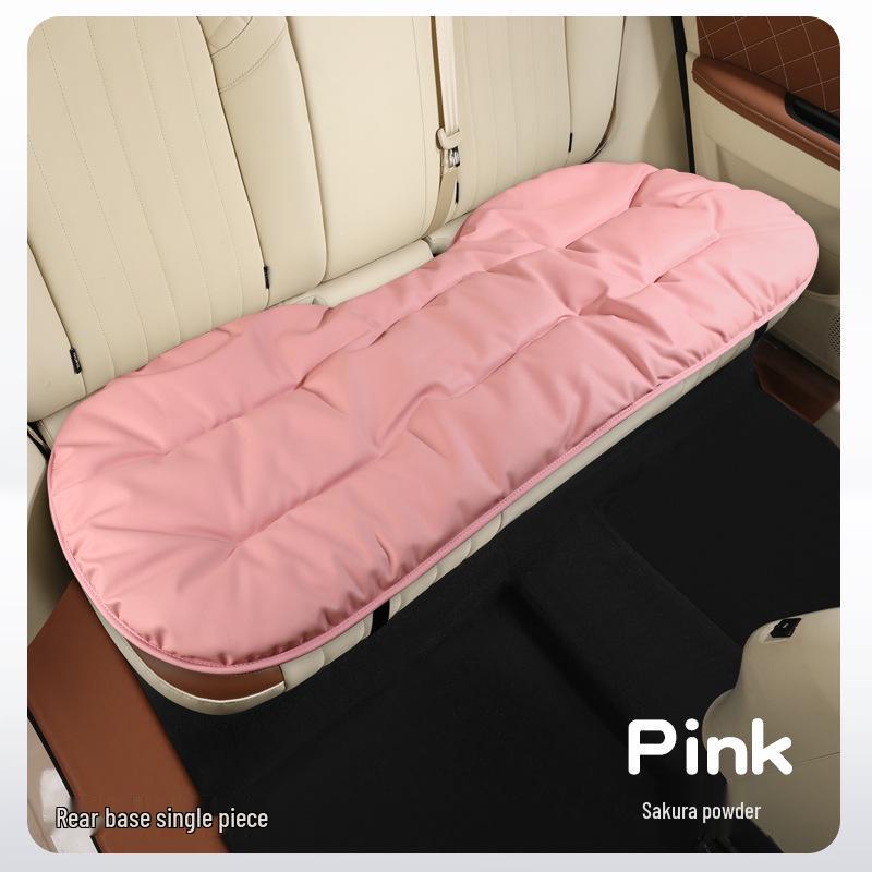 Napa Leather Car Seat Cushion - All-Season Cover for Mercedes-Benz, BMW, Tesla, Volkswagen