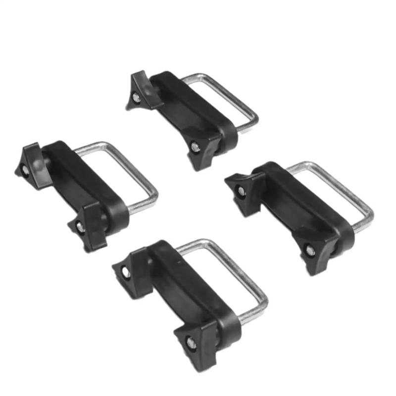 Car Roof Box U Bolt Clamps for Luggage Carrier Easy Install Pack Heavy Duty Metal Accessory for Secure Travel Storage Use
