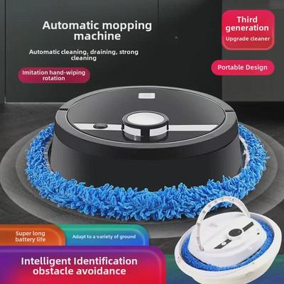 Robot Inteligent de Măturat cu Reîncărcare USB - Dublu Scop Umed & Uscat