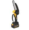 MELLWIN Perche télescopique 200cm Électrique sans balais Tronçonneuse 6 pouces Cisailles pour hautes branches Outil de jardinage pour batterie 18V 21V