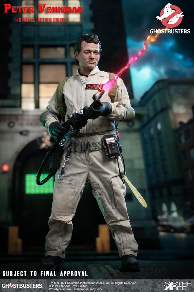 Star Ace Toys Ghost Busters Peter Venkman Collectible Action Figure Scale Painted Movable Figure 1/6