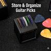 Guitar Pick Holder Case, Vintage Amp Style Guitar Pick Storage Box, Portable Guitar Pick Organizer, Gift For Guitar Players