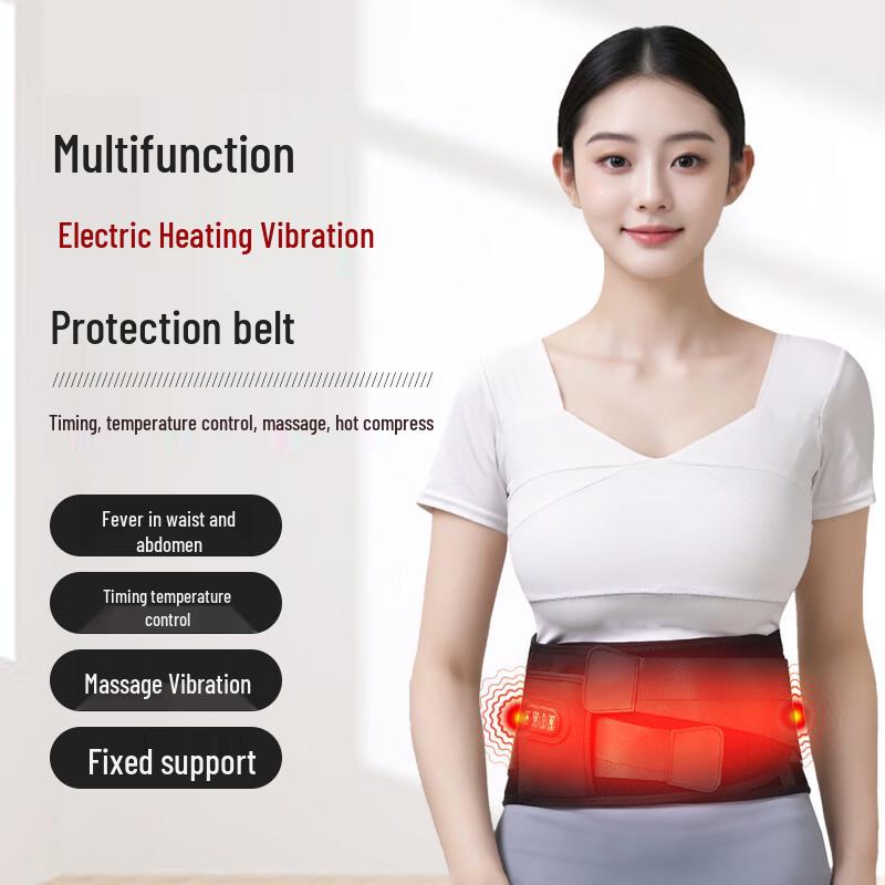 Tangjun Heated Vibration Waist Massager