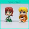 Buntes Sailor Moon Cartoon-Puppen-Set aus 6 einzigartigen PVC-Figuren für die Sammlung jedes Fans