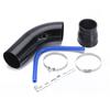 Tubo Universale 3 pollici 76mm per Presa d'Aria Condotti d'Aria Fredda Tubi Kit Sistema di Aspirazione Aria Fredda per Auto in Alluminio Tubo di Induzione Turbo
