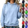 Women's Casual Hoodie with Pockets Loose Fit Pullover Top