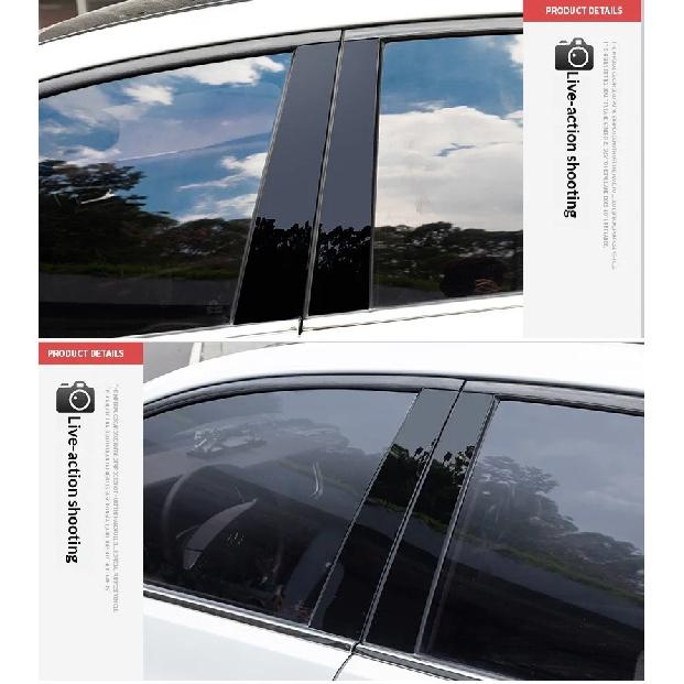 For Ford Flex 2009-2019 For Covers Center Film Column B C Pillar Posts Sticker Car Accessories