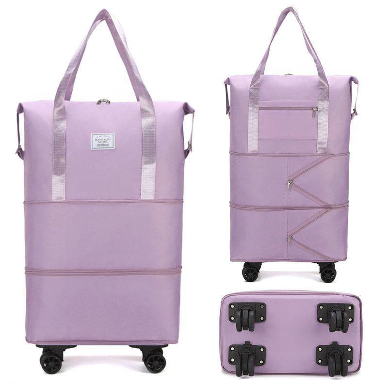 Bardzo duża torba podróżna na kółkach uniwersalnych - Idealna na podróże służbowe i krótkie wyjazdy