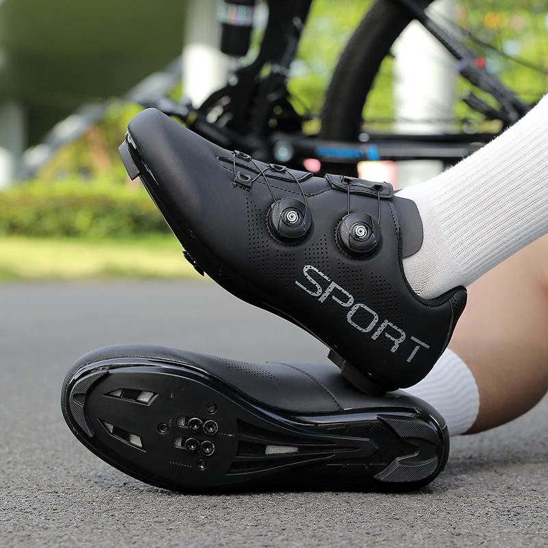 Unisex SPD Mountain Road Bike Lock Shoes Breathable Non-slip Wear-resistant Pedal Bicycle Qutdoor Competitive Bicycle Equipment