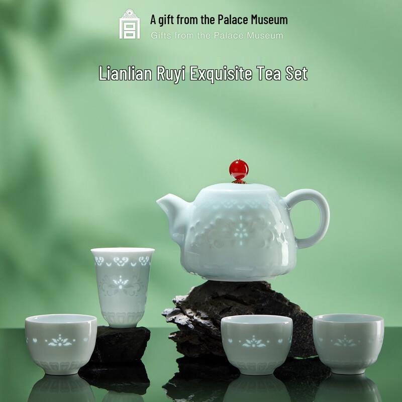 Forbidden City Ruyi Ceramic Tea Set