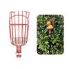 Garden Tool for Picking Apple Peach Citrus Pear Fruit Picker Head Portable Fruits Catcher Deep Basket Garden Picking Device