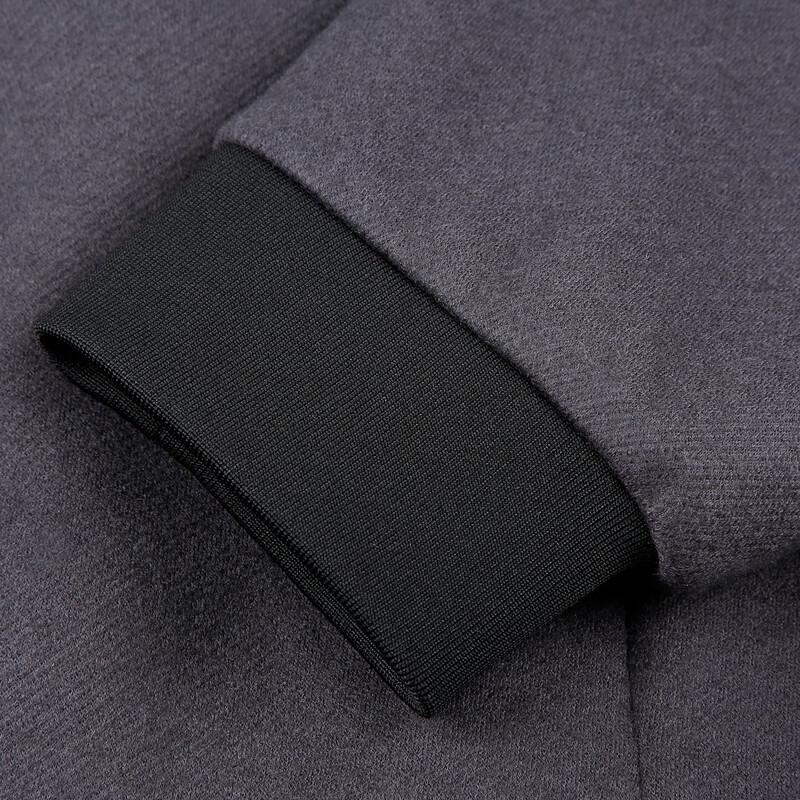 Caizi Men's Stand Collar Wool Blend Casual Jacket