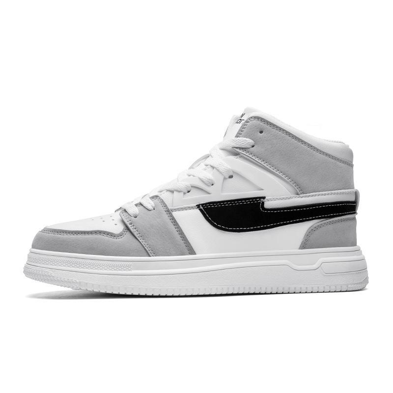 

Весенняя и осенняя мужская обувь Putian Board Shoes New Korean Edition Trend Middle Help Shoes Air Force AJ No. 1 Спортивная обувь для отдыха Мужская 39