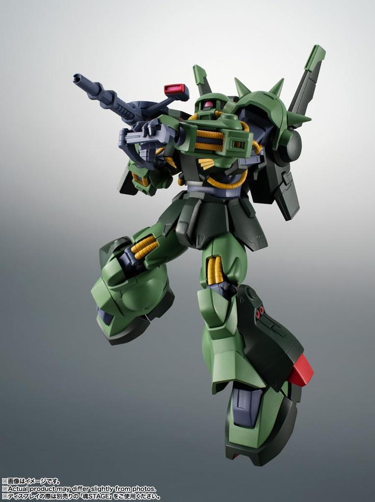 TAMASHII NATIONS ROBOT SPIRITS Mobile Suit Zeta Gundam Approximately 130mm articulated figure made of PVC and RMS-106 Hi-Zack ver. A.N.I.M.E. tall,