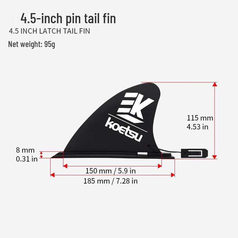 Universal Push-Pin Surfboard/Paddleboard Fin