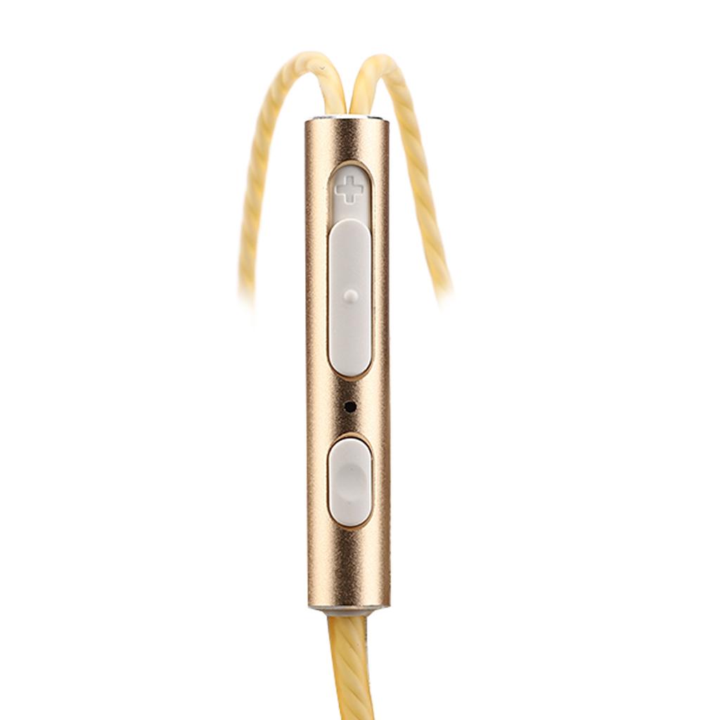 Tube Earbuds Ergonomic Radiation Noise Reduction Portable Binaural 3.5mm Tube Headset for Laptop Tablet