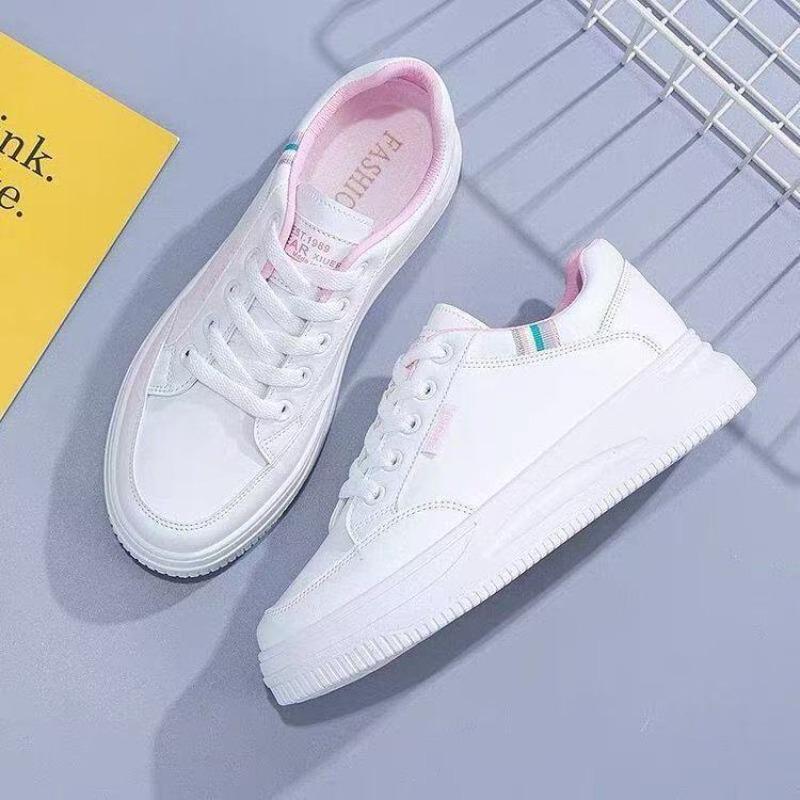 Trendy Shoes Little White Shoes Women's Summer New Platform Casual Shoes Muffin Sports Student Versatile Board Shoes
