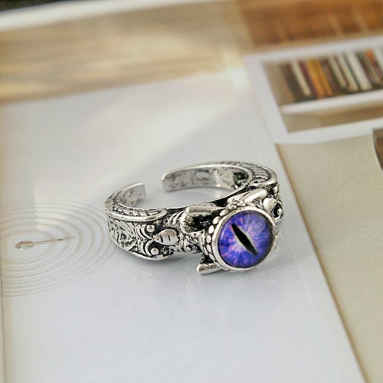 Simple Men's Open Creative Decoration Japanese and Korean Trendy Student Index Finger Ring