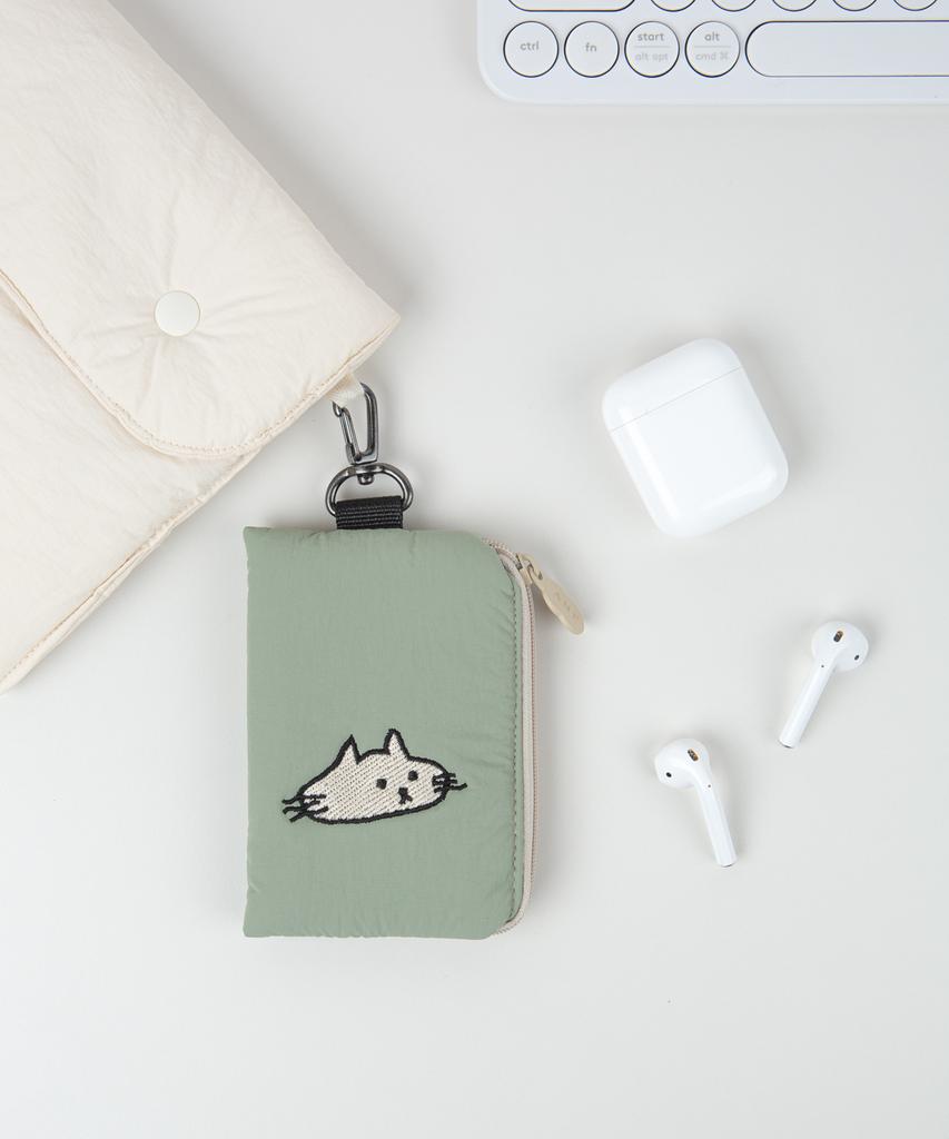All New Frame Airy Mini Pouch - Accidental Cat