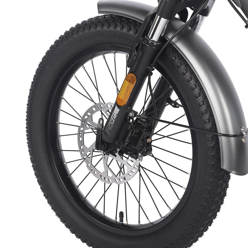 FAFREES F20 Mate L2E-P certified,20x3.0" folding electric cargo tricycle,48V 23.45ah,500W,3 riding modes,maximum assisted range of up to 125km.