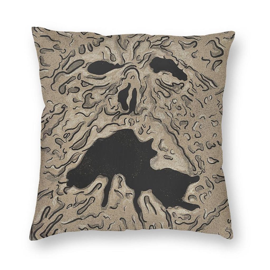 Necronomicon Book Of The Dead Square Pillowcase Polyester Linen Velvet Creative Zip Decor Home Cushion Cover