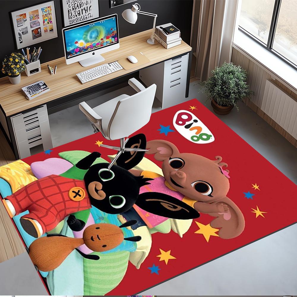 Bing Printed Carpet,Rug,for Office Chair Living Room Bedroom Kitchen Room Decor Gifts.